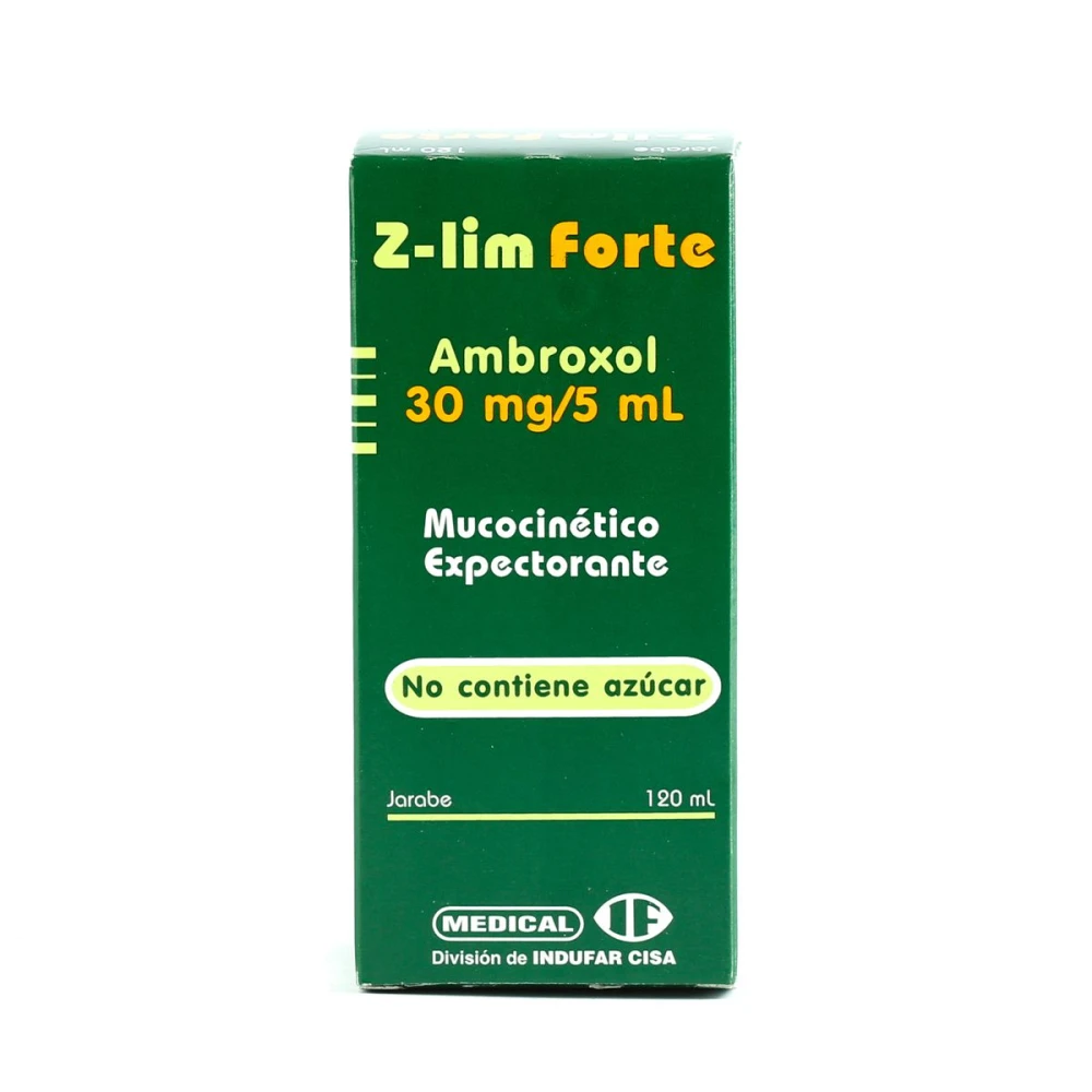 Z-LIM FORTE JARABE FR. X 120 ML.