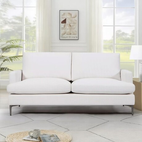 SOFA SENSE Blanco - 2 CUERPOS