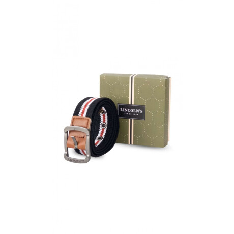 Cinto Trigal 110 Cms. Negro C/ Rojo