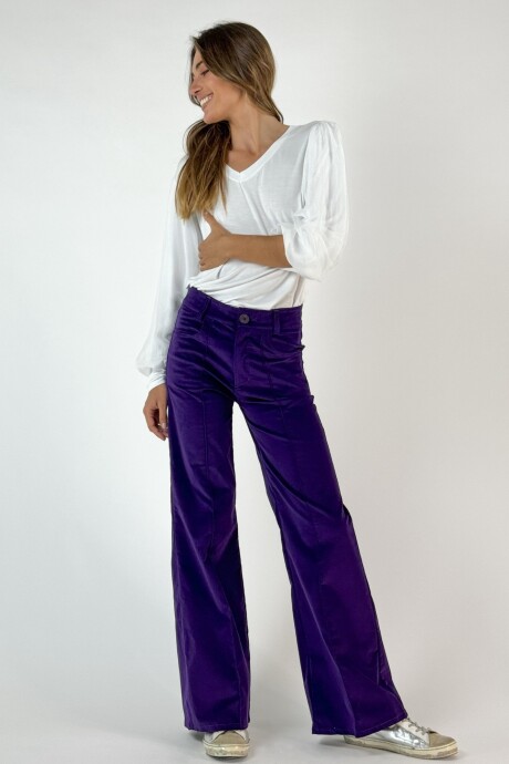 PANTALON FIORENZA Violeta