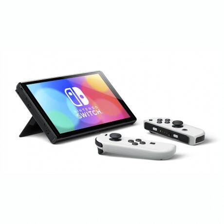 CONSOLA NINTENDO SWITCH OLED STANDARD 64GB Nintendo Switch OLED 64GB Standard color blanco y negro