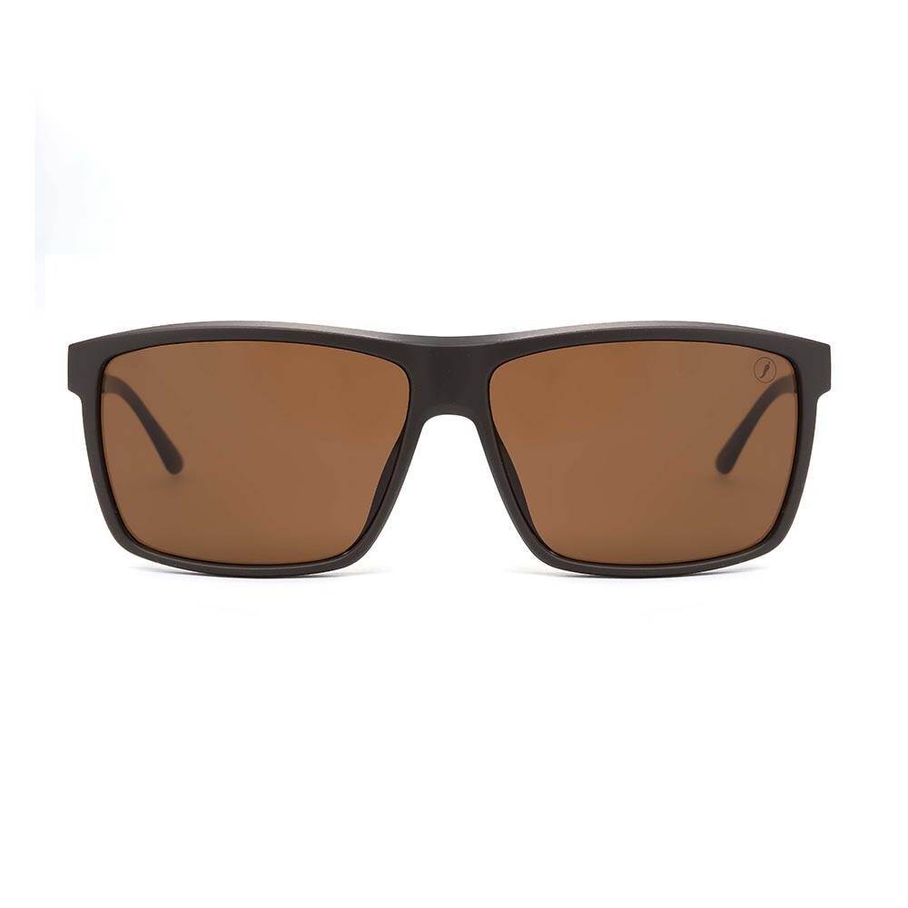 Lentes de sol Fibra De Carbono Cuadrado Marrón/Marrón