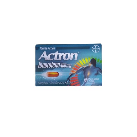 Analgésico Antiinflamatorio Actron 400 Antifebril 001