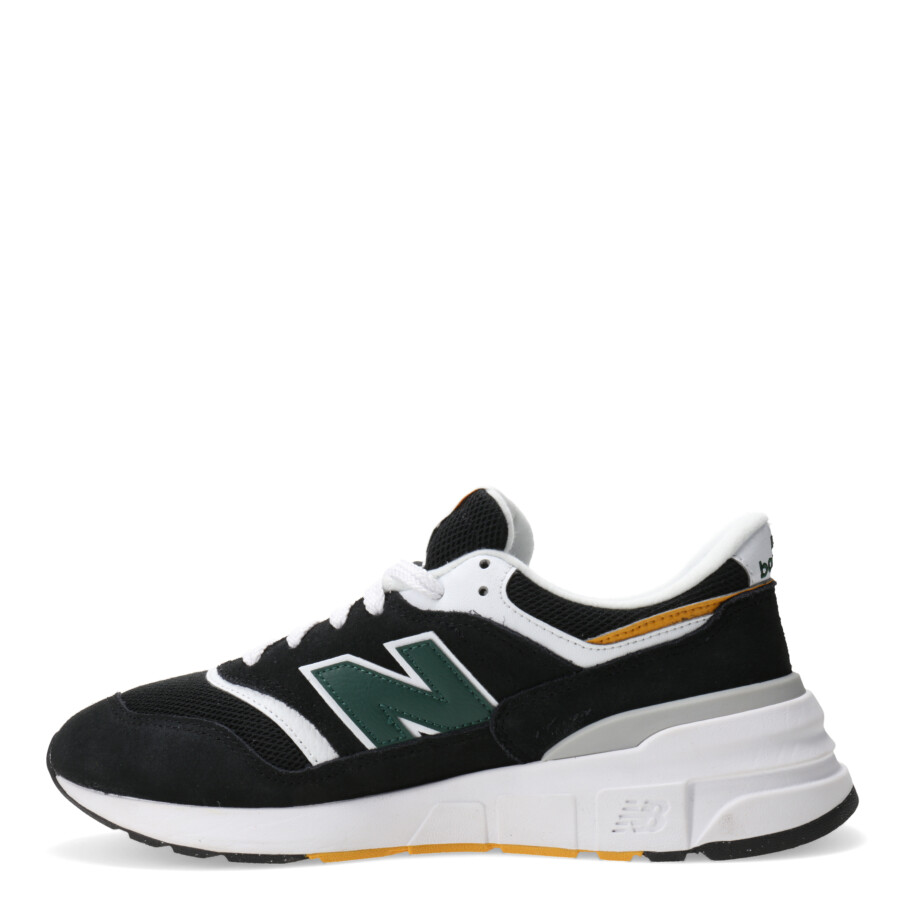 Championes de Hombre New Balance Classics Traditionnels 997 Negro - Blanco - Verde