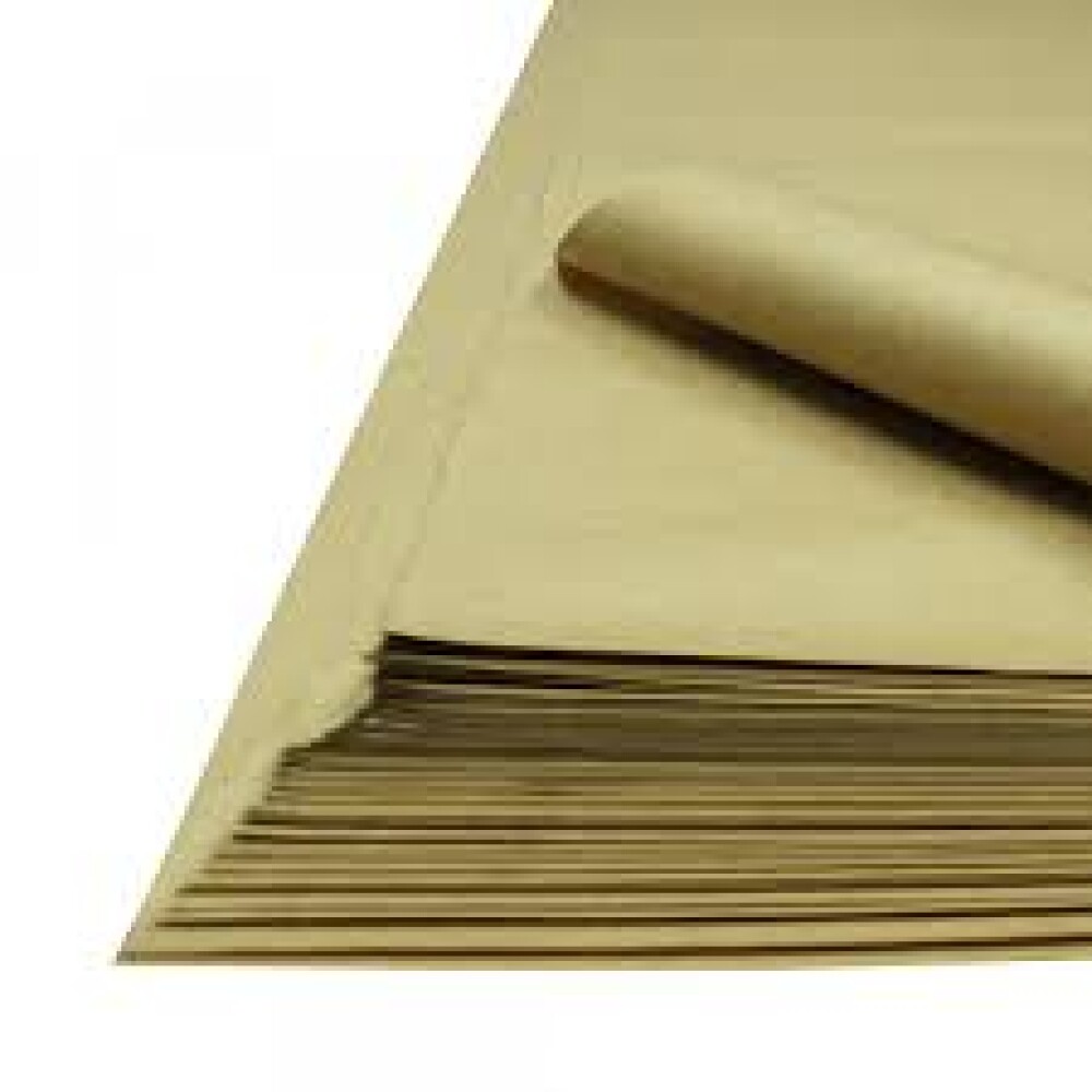 DOCENA DE PLIEGOS DE PAPEL EMBALAJE KRAFT 110 GRS. DOCENA DE PLIEGOS DE PAPEL EMBALAJE KRAFT 110 GRS.