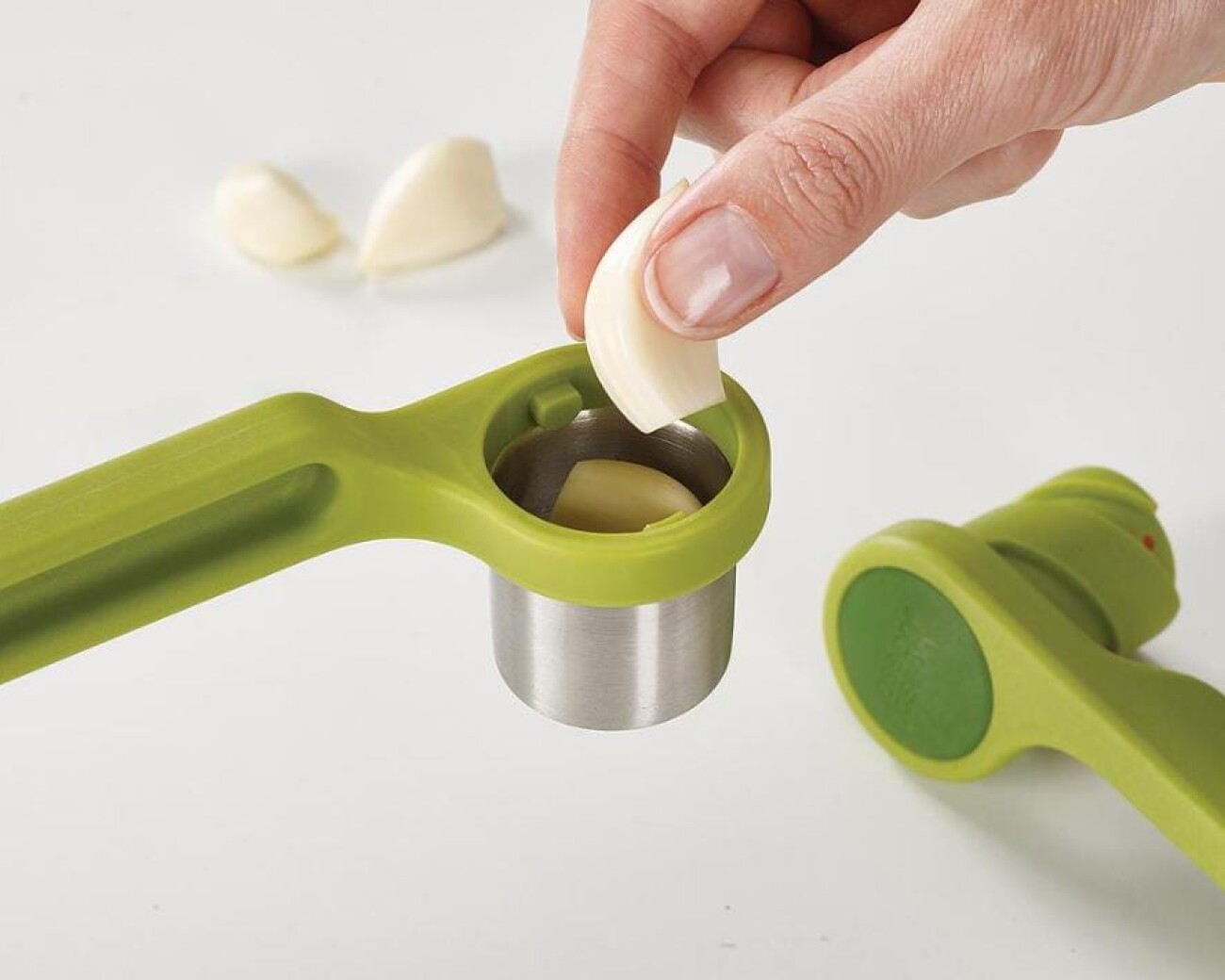 Prensa de ajo ergonómica Helix Prensa de ajo ergonómica Helix