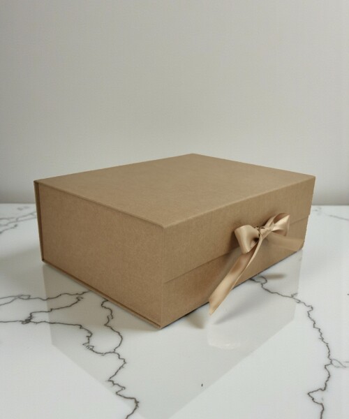 Caja Rigida Plegable con iman 24,5x33x12 cm MADERA