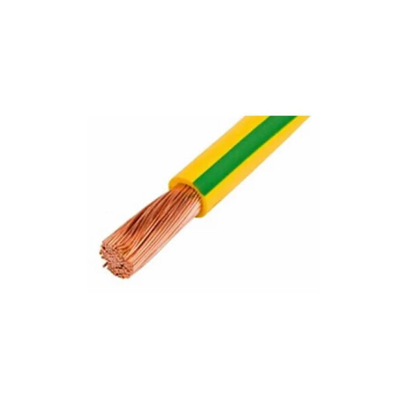 Cable de cobre flexible 3mm² amarillo/verde L94347F