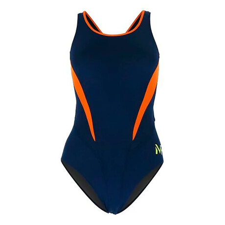 Michael phelps - Malla de Baño para Mujer Team Splice Comp Back SW256040824 - Uv Upf 50+. 24. 001