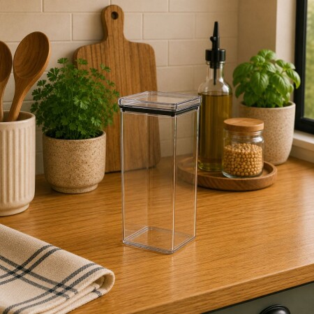 POTE CUADRADO LUMINI 1000ML HERMETICO POTE CUADRADO LUMINI 1000ML HERMETICO