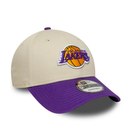 Gorro New Era Unisex - 9FORTY LA Lakers NBA - 60691266 WHITE/PURPLE