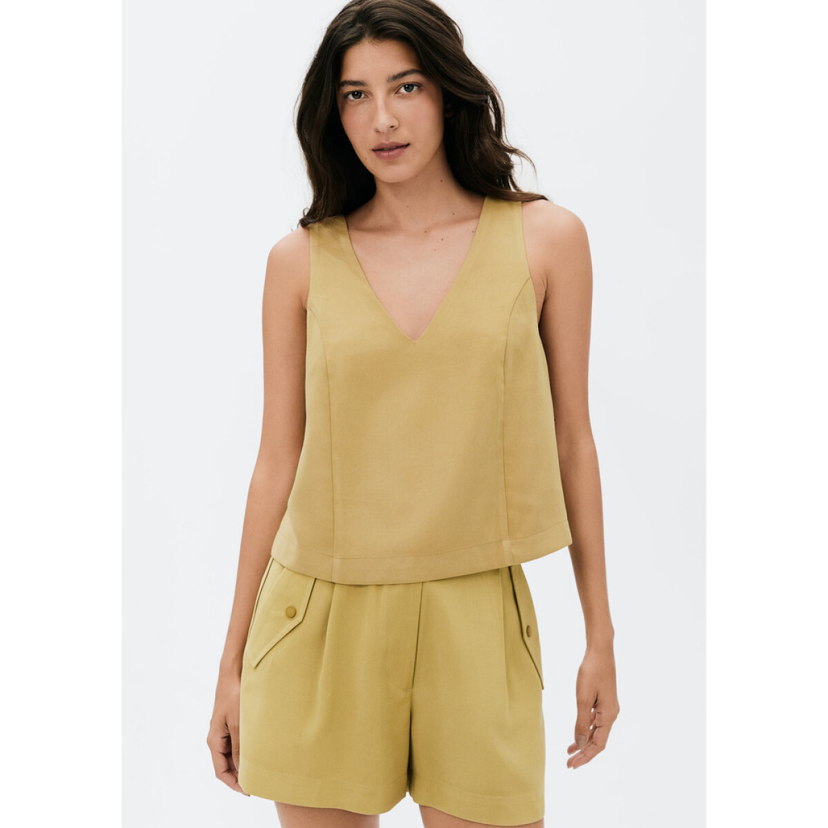 BLUSA SM FEM - BEGE CLARO 