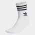 Medias Adidas Mid Cut 3 Pares Blanco