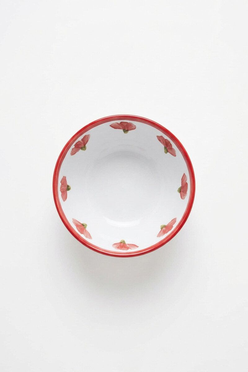 Bowl Malva rojo
