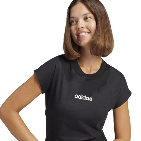 Remera de Mujer Adidas Essentials Negro - Blanco