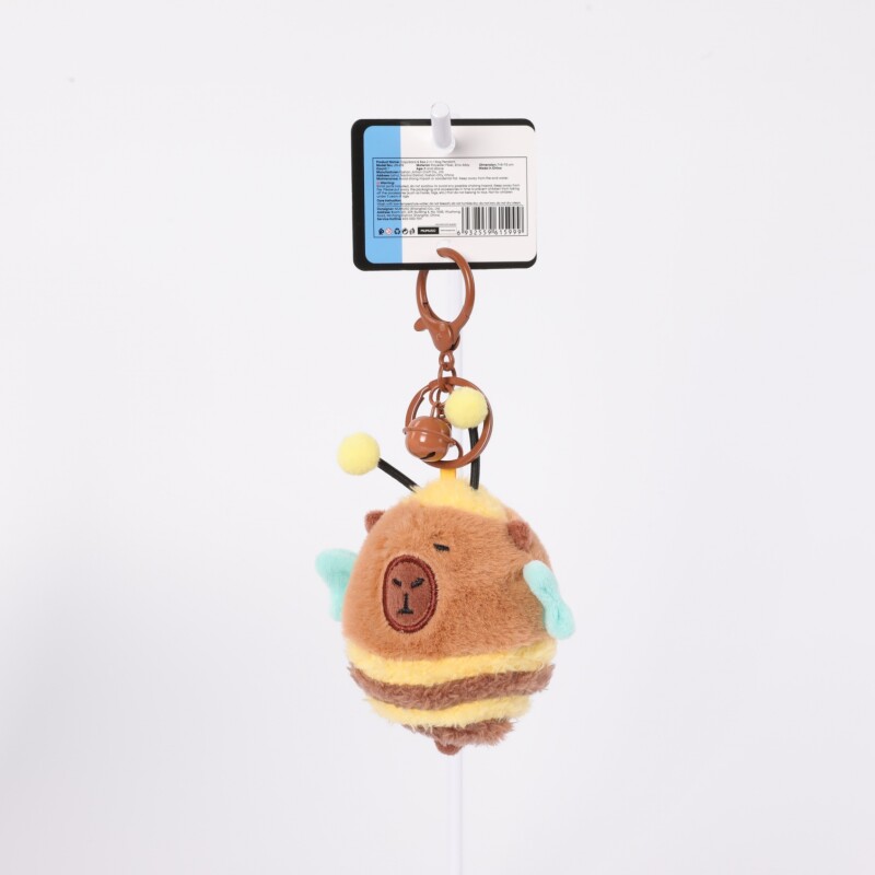 COLGANTE PARA BOLSA COMBINADO CAPIBARA Y ABEJA COLGANTE PARA BOLSA COMBINADO CAPIBARA Y ABEJA