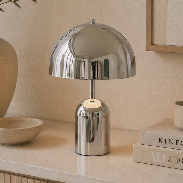 Luminaria de Mesa Bell Silver