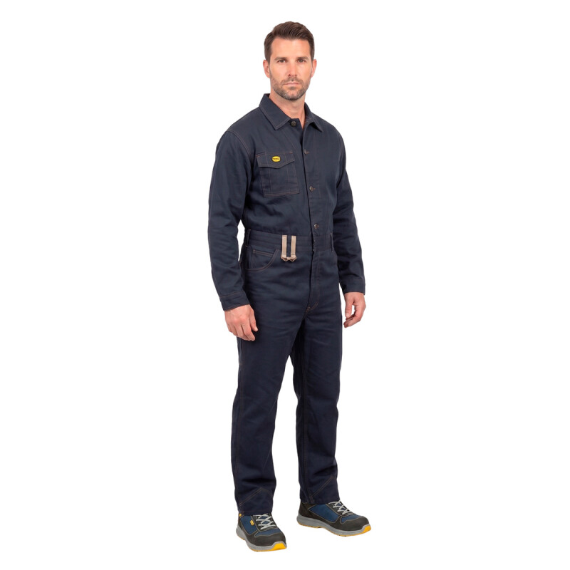 Mameluco De Trabajo Overol Diadora Utility Azul Azul