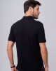 Remera polo basica Negro