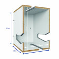 ORGANIZADOR DE PARED BRANCO Organizador De Pared Branco
