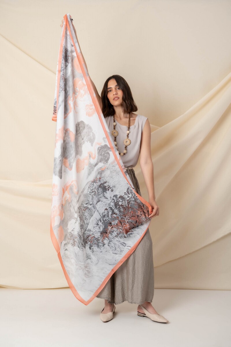 PAÑUELO VANISH - Gris claro 