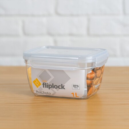 Vianda para Alimentos Rischioto Fliplock 1 litro Vianda para Alimentos Rischioto Fliplock 1 litro
