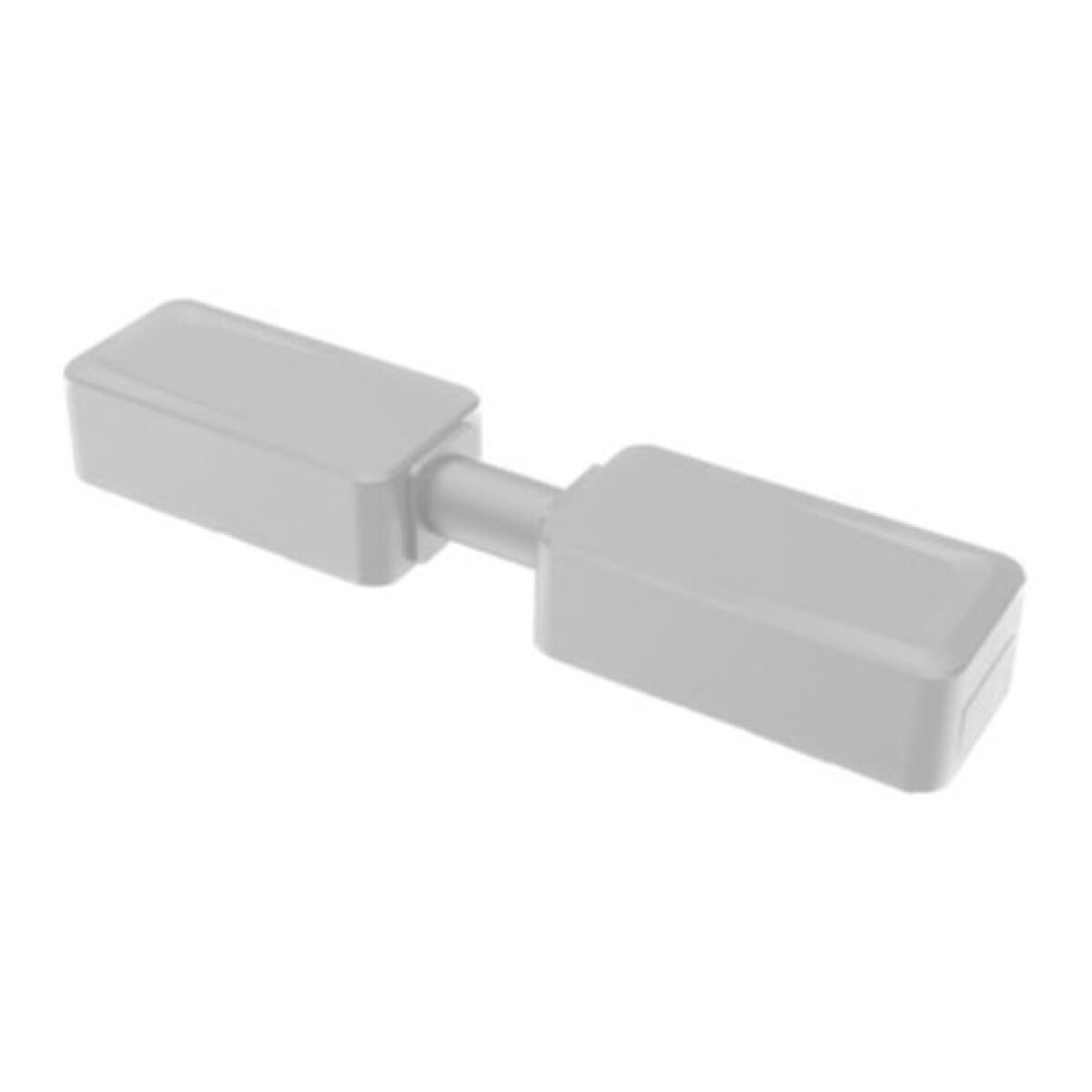 ACCESORIO RIEL MAGNETICO CONECTOR BLANCO 