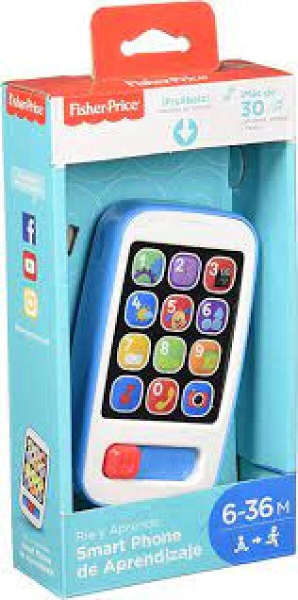 Fisher Price Ríe y Aprende Smartphone De Aprendizaje 