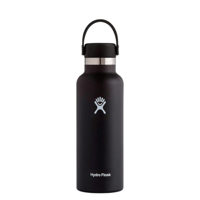 Botellas Termicas Hydro Flask Botella 18 Oz Standard Mouth - Negro Botellas Termicas Hydro Flask Botella 18 Oz Standard Mouth - Negro