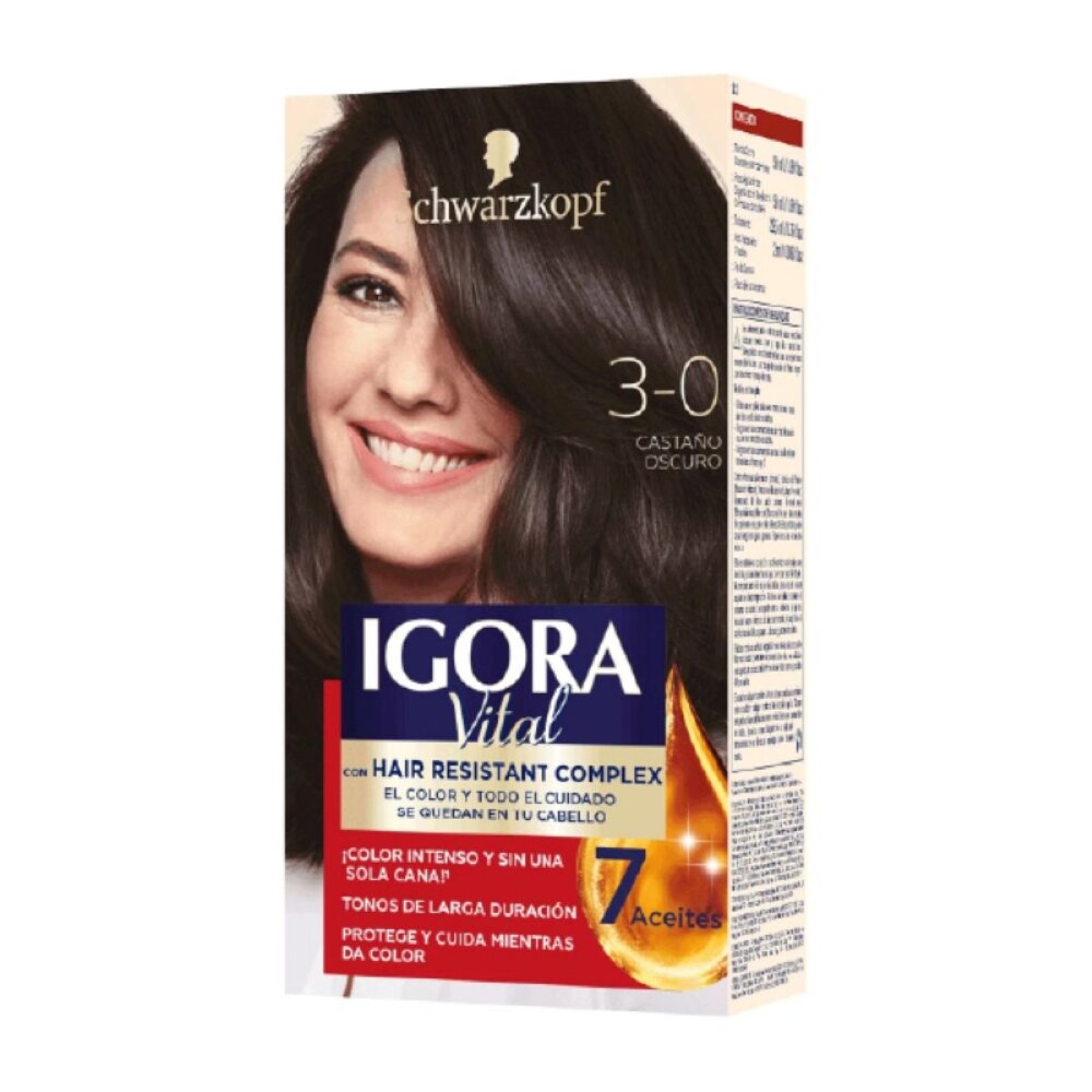 IGORA VITAL COLOR CASTAÑO OSCURO N°3-0 única