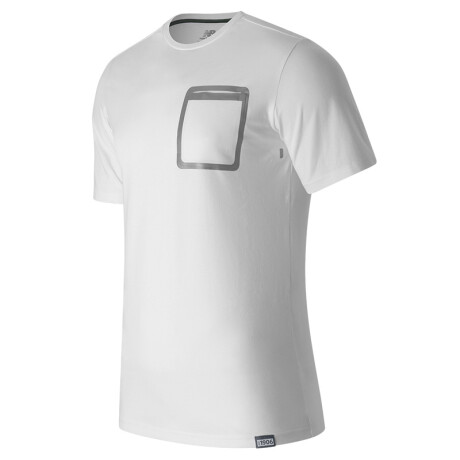 Remera New Balance Hombre MT61559WT PUSH THE PAST TEE WHITE