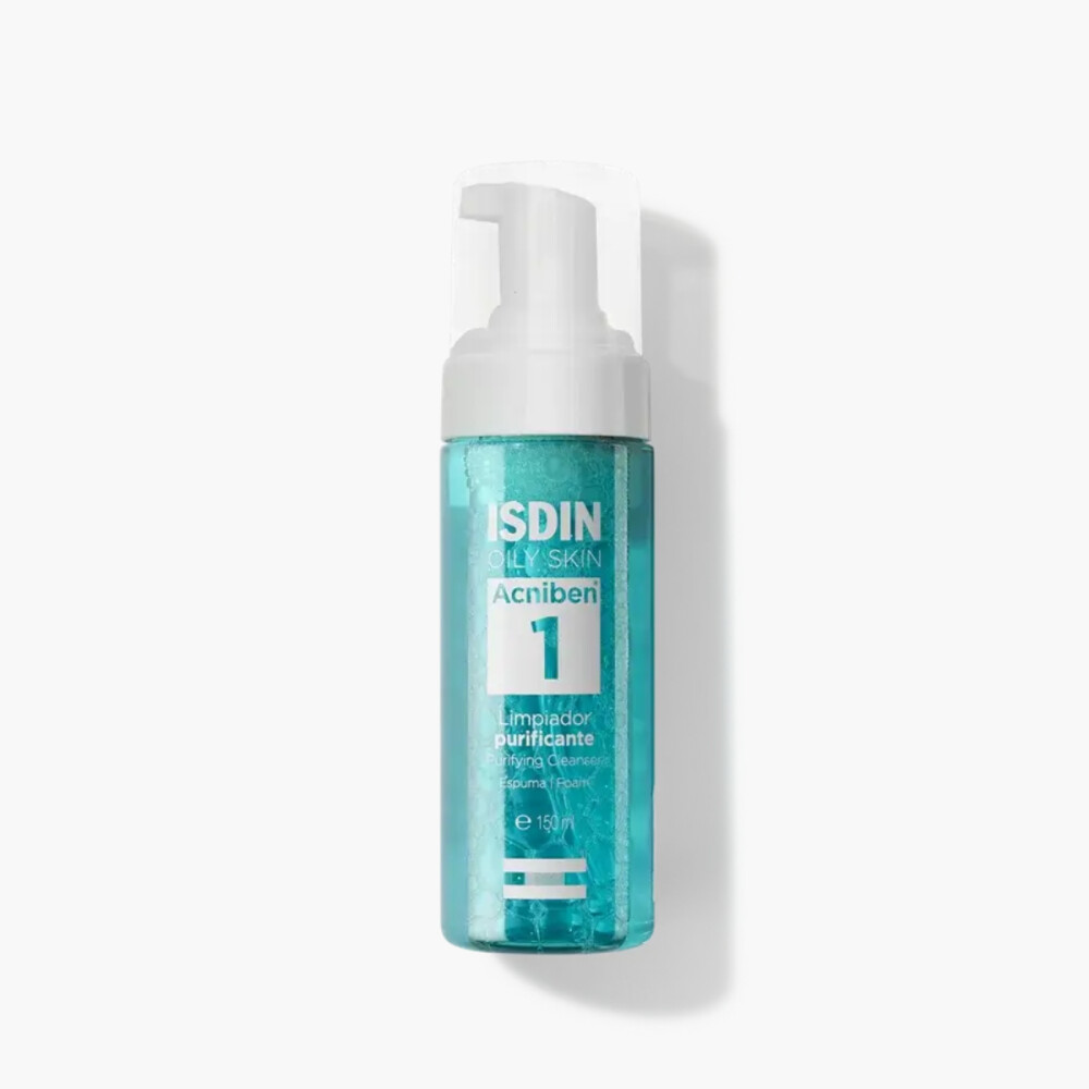 Isdin Acniben Espuma Limpiadora Facial 150ml - Pieles Grasas con Tendencia Acneica Isdin Acniben Espuma Limpiadora Facial 150ml - Pieles Grasas con Tendencia Acneica