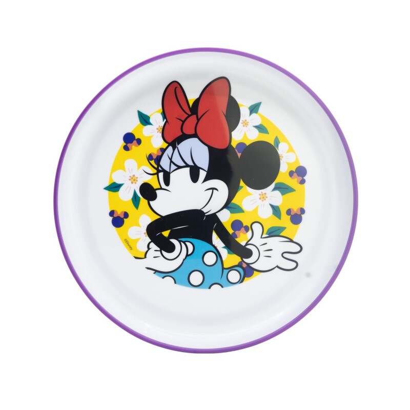 Plato Minnie Antideslizante 960 ml - Stor BAZAR MICRO BICOLOR PR PLATO MINNIE 81292