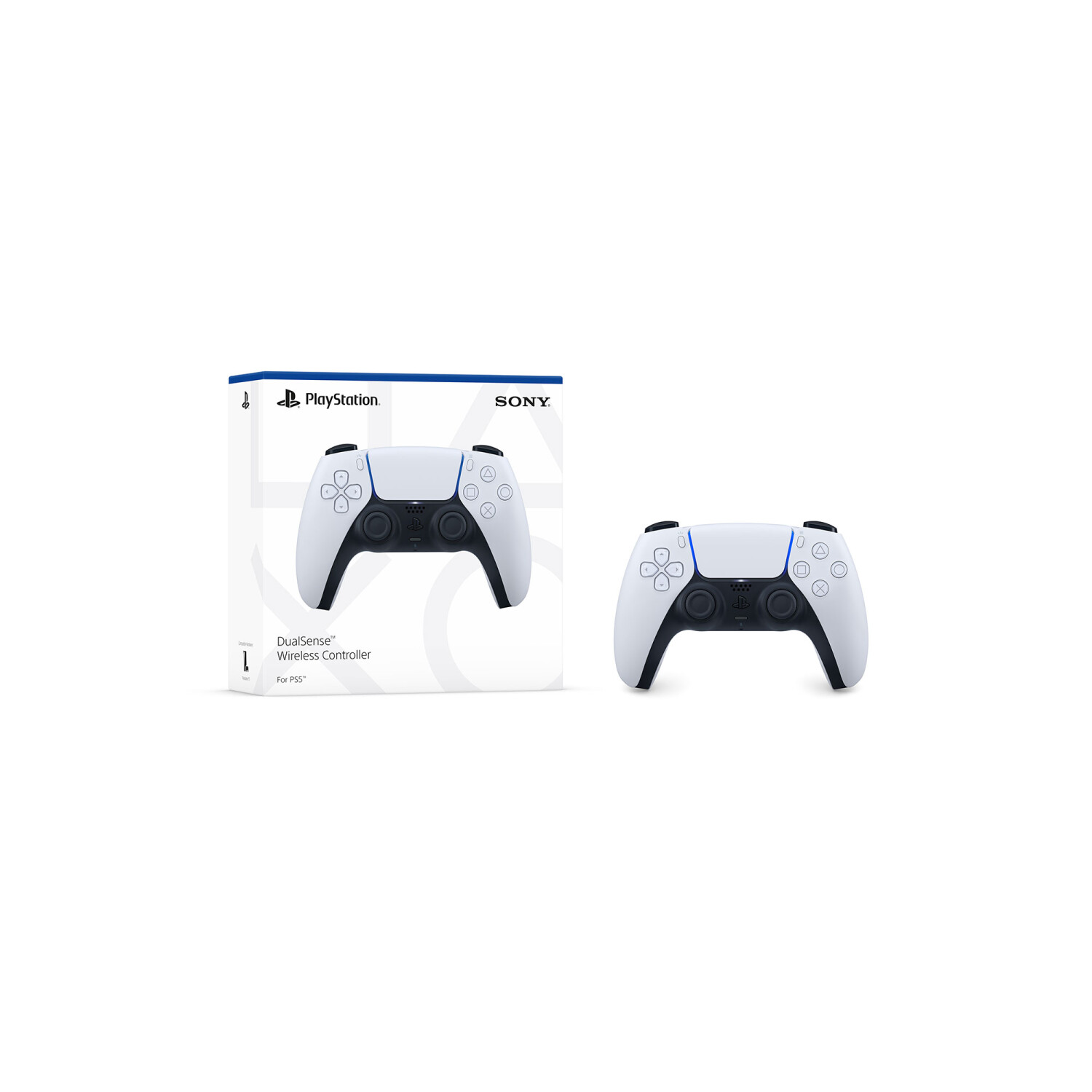 Control PlayStation 5 Sony DualSense Wireless - White — Nstore