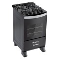 COCINA 4H A GAS ELDOM - MALLORCA VETRO NEGRA + BATIDORA DE REGALO COCINA 4H A GAS ELDOM - MALLORCA VETRO NEGRA + BATIDORA DE REGALO