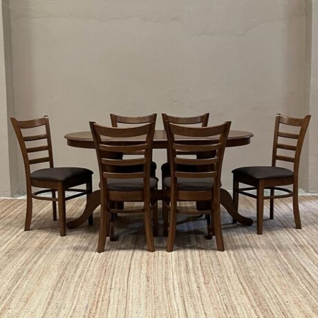 Juego de comedor Sandy 6 sillas Juego de comedor Sandy 6 sillas