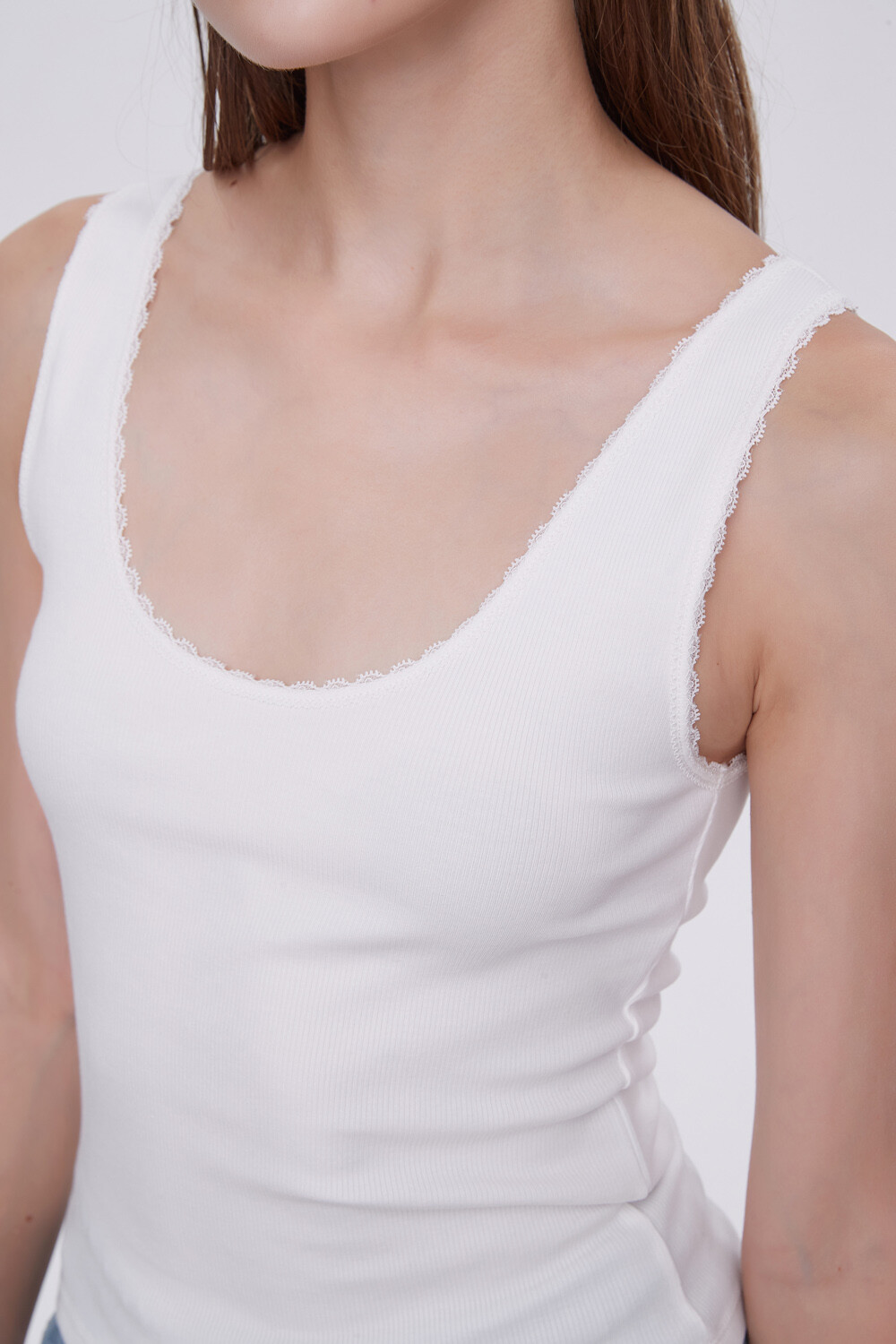 Musculosa Flam Marfil / Off White