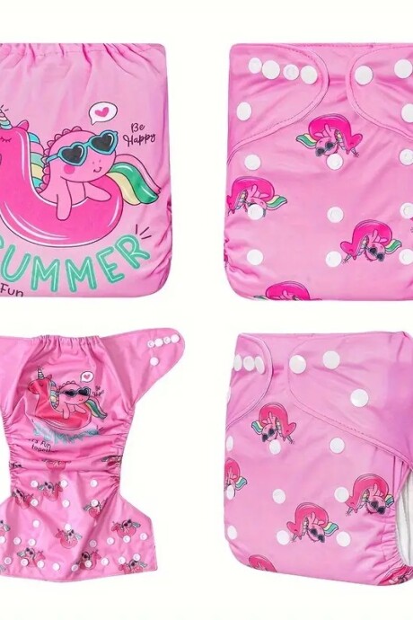 Pañal ecológico waterproof con inserto incluído Summer