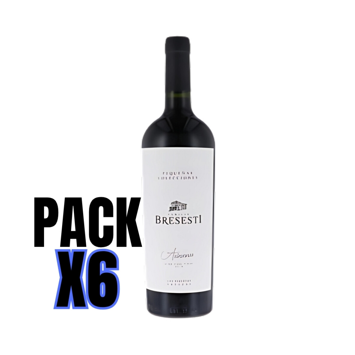 Vino Pequeñas Colecciones Bresesti Arinarnoa pack x 6 