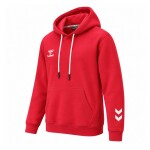 BUZO CANGURO GAMUZADO ROJO