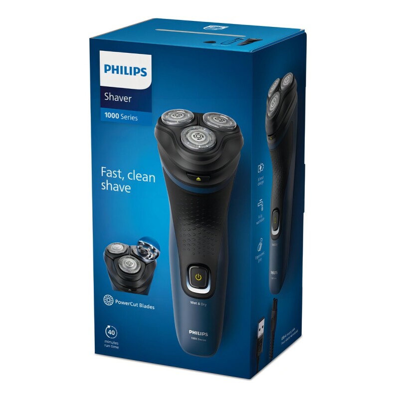 Philips Afeitadora Eléctrica Shaver 1000 Series Male Grooming Philips Afeitadora Eléctrica Shaver 1000 Series Male Grooming