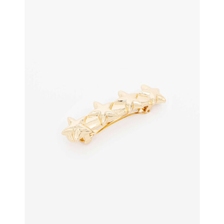 Hebilla Francesa Con Estrellas Dorado