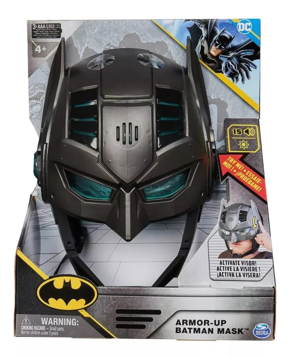 Máscara Batman con luz y sonido 