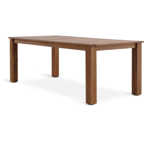 Mesa de jardín DRAMMEN A100xAl210 teca Natural