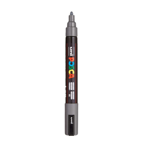 Marcadores Uni Posca 2.5 mm Gris Oscuro