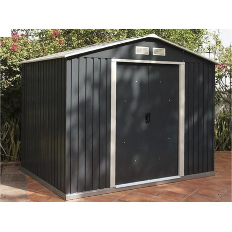 Galpón Prefabricado Ecodrop Reforzado 180x177x116cm + Alarma Galpón Prefabricado Ecodrop Reforzado 180x177x116cm + Alarma