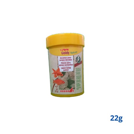 SERA GOLDY NATURE 22GR ESCAMA Sera Goldy Nature 22gr Escama