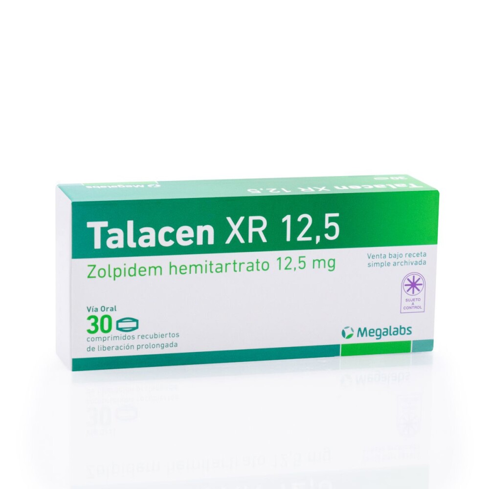 TALACEN XR 12.5 MG. CJ X 30 COMP. LIB.P. única