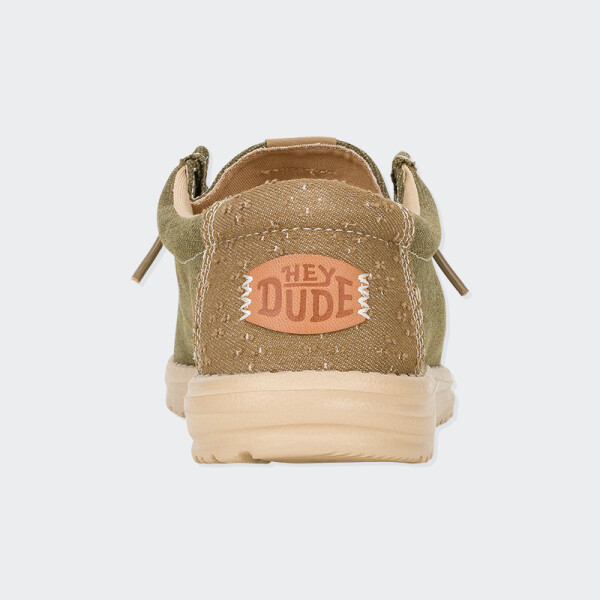 Zapatos Hey Dude Wally Workwear Verde