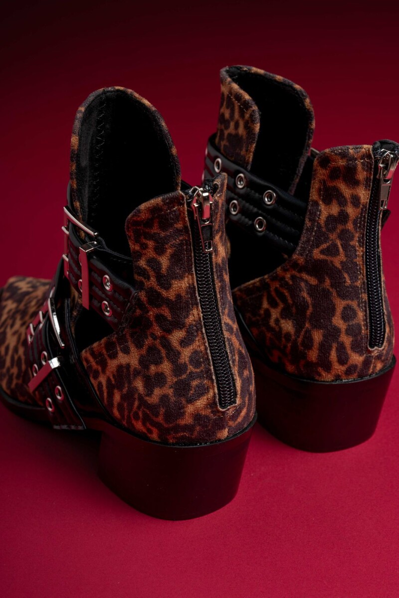 Botas Evile Leopardo